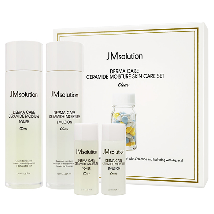 

JMsolution Derma Care Ceramide Moisture Skin Care Set Clear