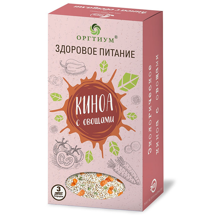 

Киноа Оргтиум киноа с овощами
