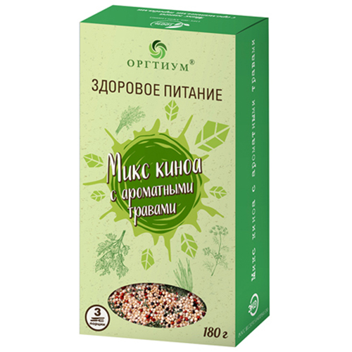 

Микс Оргтиум микс киноа с ароматными травами