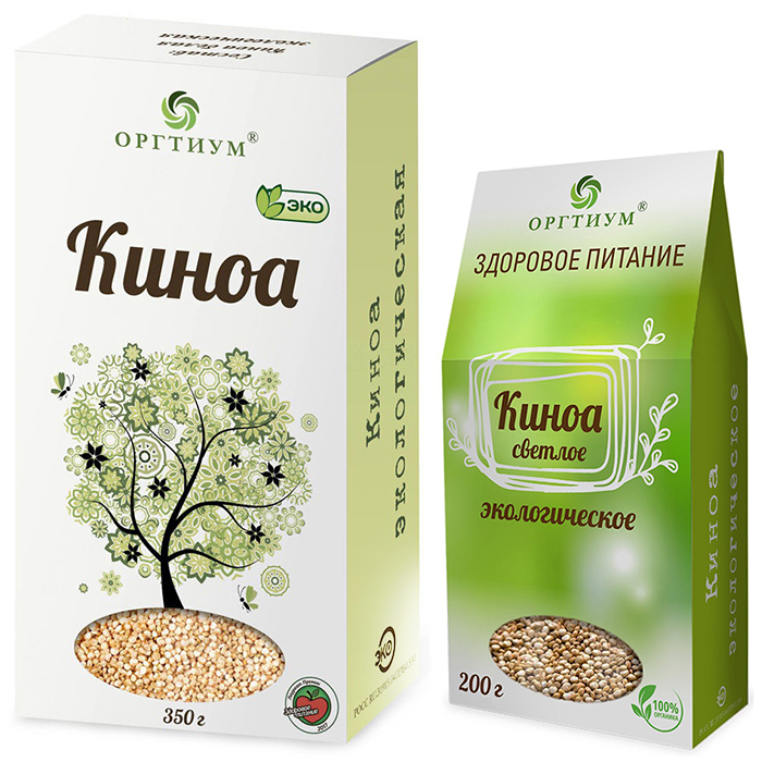 

Киноа Оргтиум киноа белая