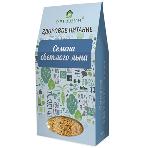 

Семена Оргтиум семена льна светлые
