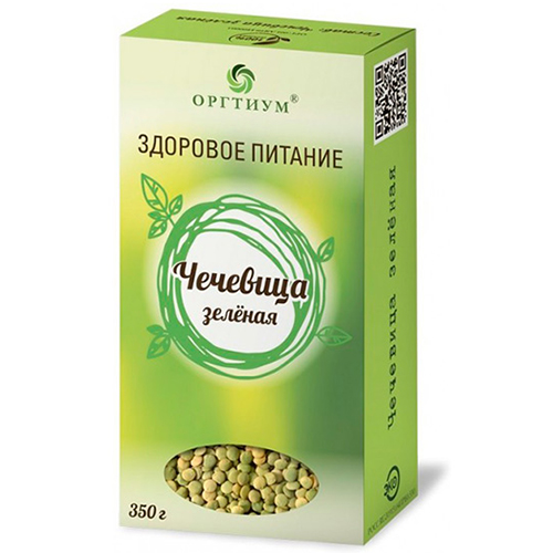

Чечевица Оргтиум чечевица зеленая