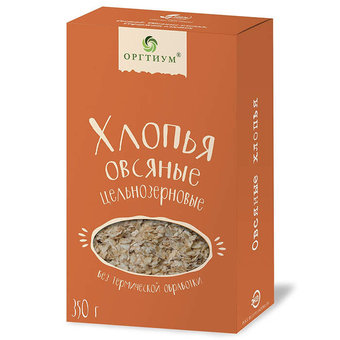 

Хлопья Оргтиум овсяные хлопья