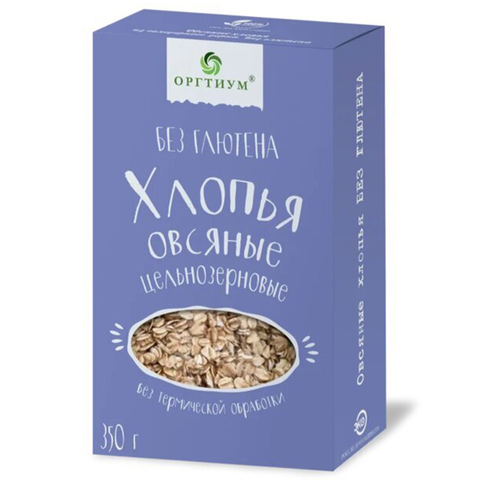 

Хлопья Оргтиум овсяные хлопья без глютена