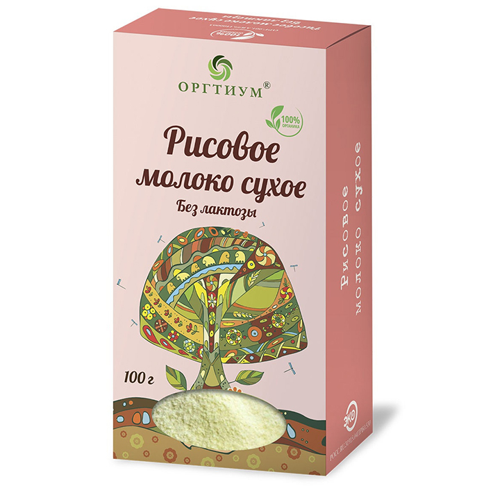 

Молоко сухое Оргтиум рисовое молоко сухое