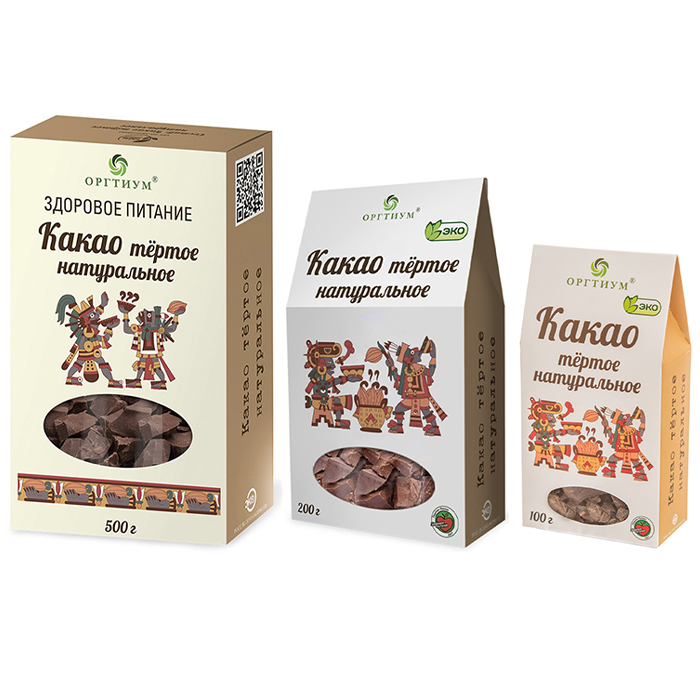 

Какао Оргтиум какао тертое
