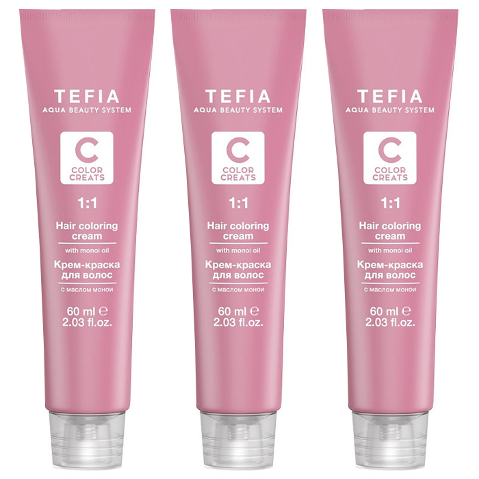 

Tefia Color Creats Hair Coloring Cream