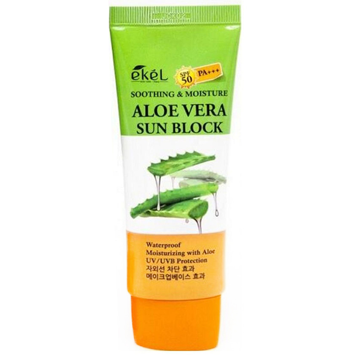 

Ekel Soothing And Moisture Sun Block SPF PA Aloe Vera