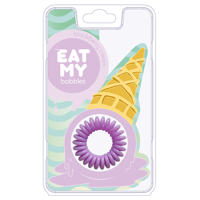 

Eat My Bobbles Blackberry Cream Scrunchy