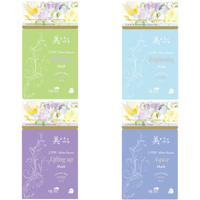 

Mijin Cosmetics Midameun Step White Flowers Mask