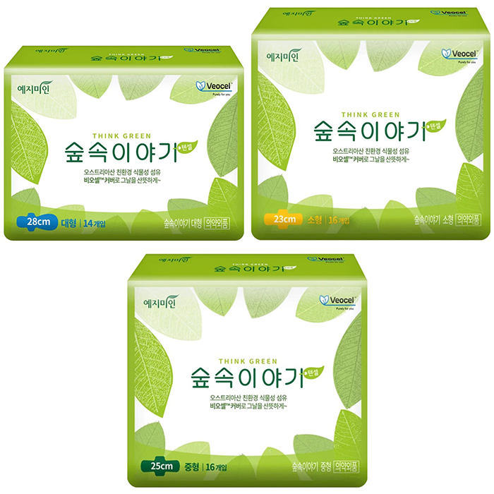 

Yejimiin Tencel Eucalyptus Surface Sanitary Pads