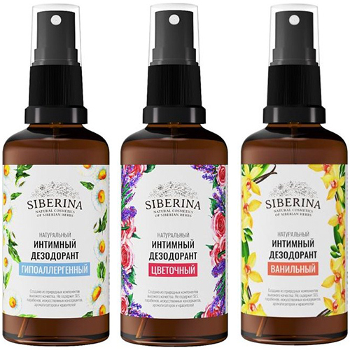 

Дезодорант Siberina интимный дезодорант
