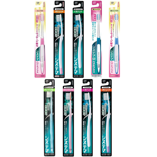 

Lion Japan Dentor Systema Tooth Brush