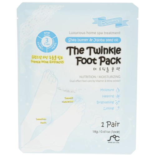

Rainbow The Twinkle Foot Pack