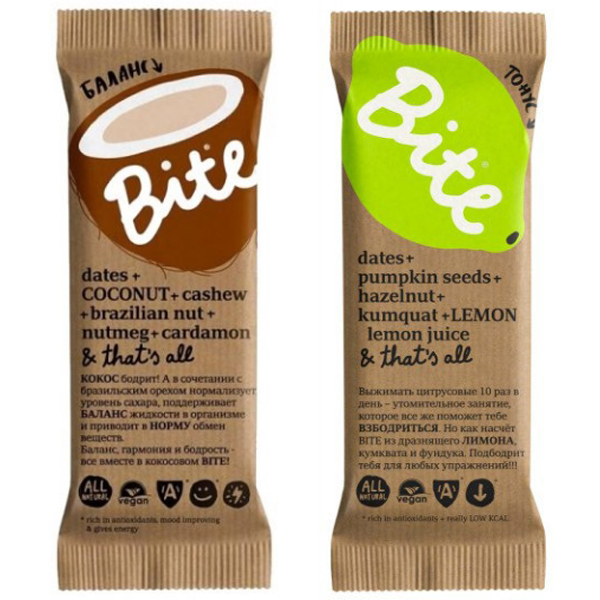 

Батончик Bite батончик