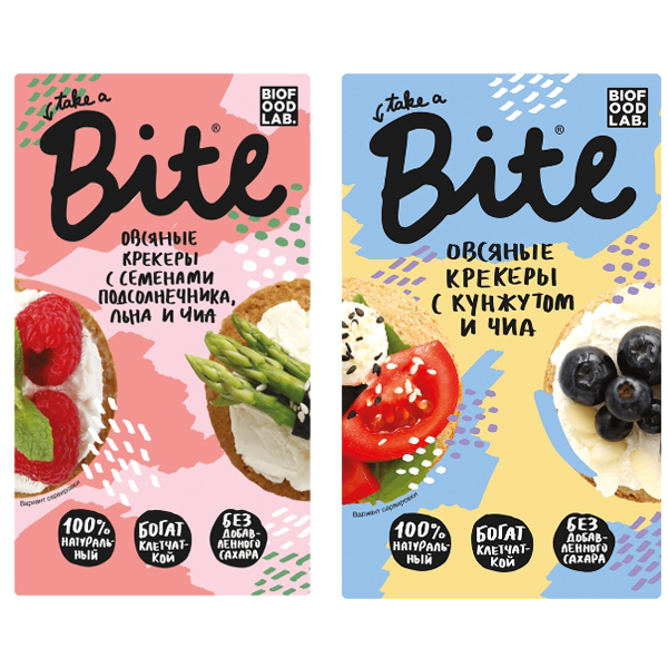 

Крекеры Bite крекеры овсяные