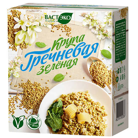 

Крупа ВастЭко крупа гречневая зеленая