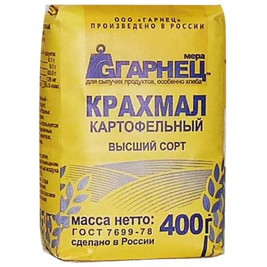 

Крахмал Garnec крахмал картофельный