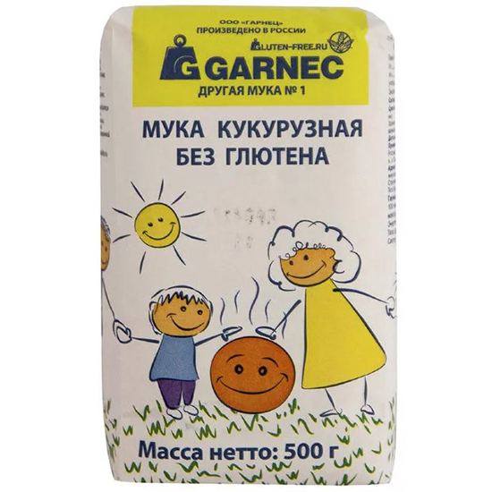 

Мука Garnec мука без глютена кукурузная