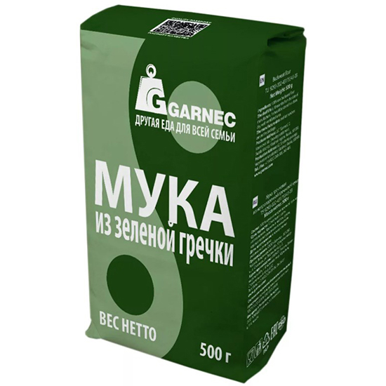 

Мука Garnec мука из зеленой гречки