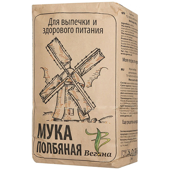 

Мука Вегана мука полбяная