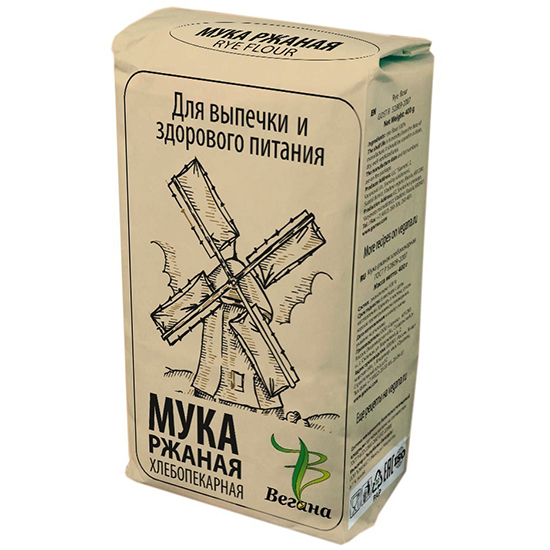 

Мука Вегана мука ржаная хлебопекарная