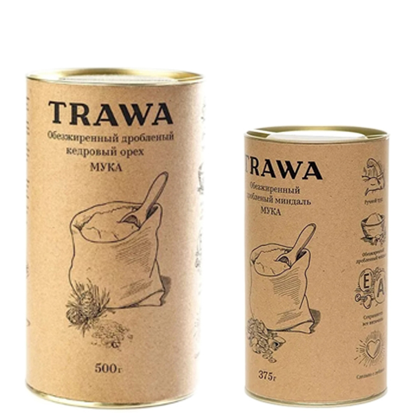 

Мука Trawa мука из обезжиренных орехов