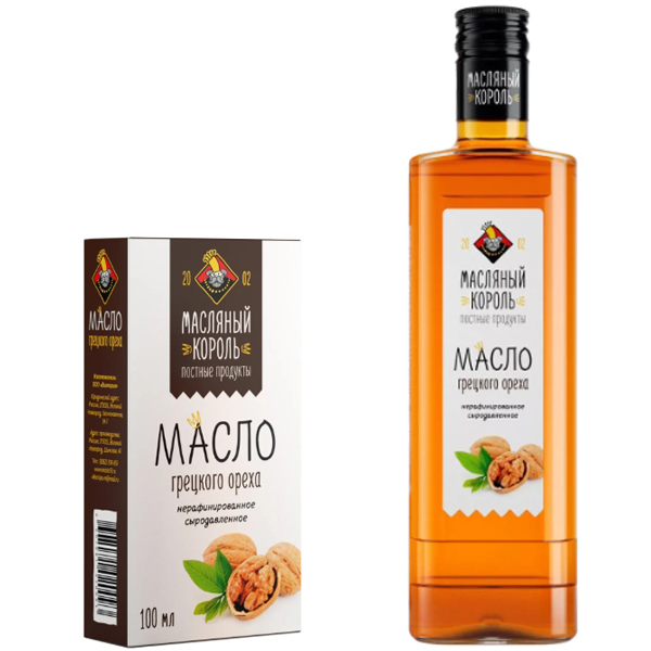 

Масло Масляный Король масло грецкого ореха 100%