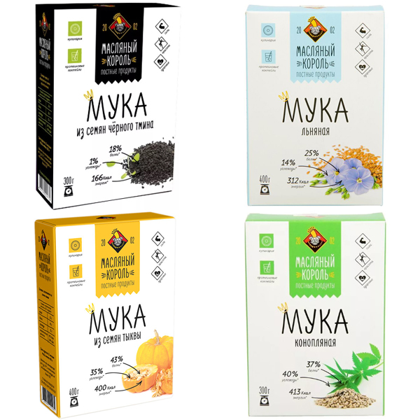 

Мука Масляный Король мука из семян