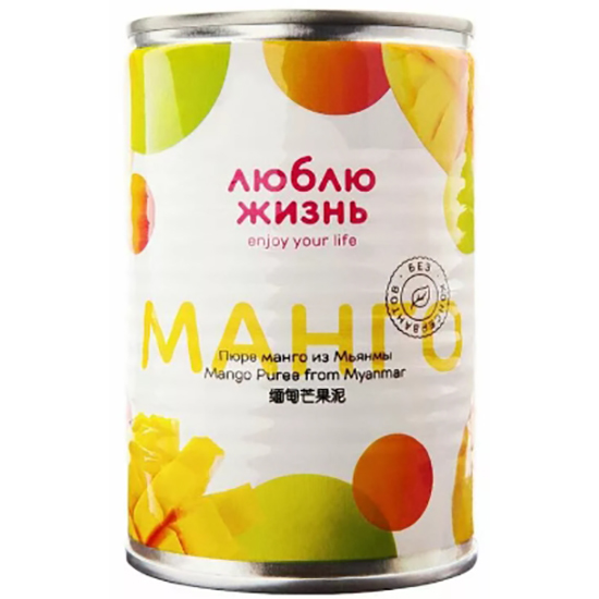 

Пюре манго Люблю Жизнь пюре манго натуральное без сахара