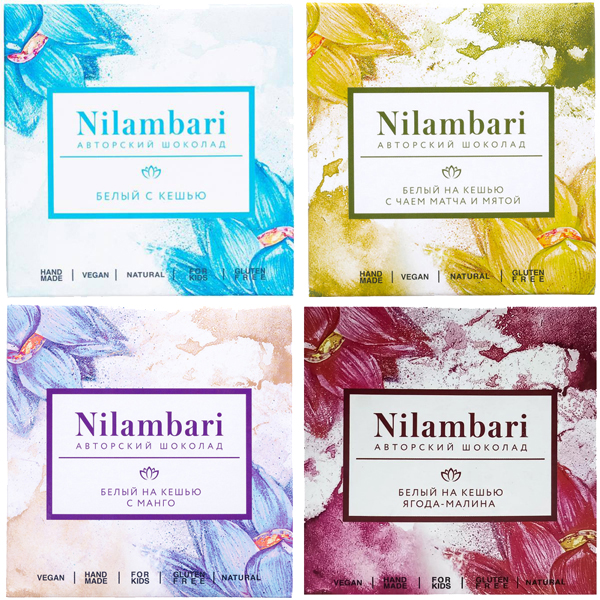 

Шоколад Nilambari шоколад белый на кешью