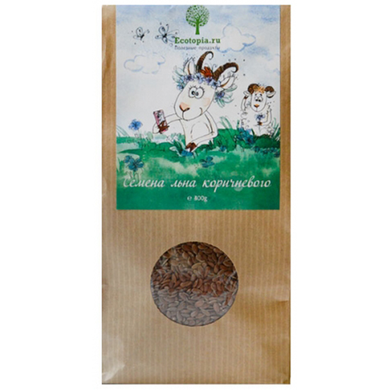 

Семена Ecotopia семена льна коричневого