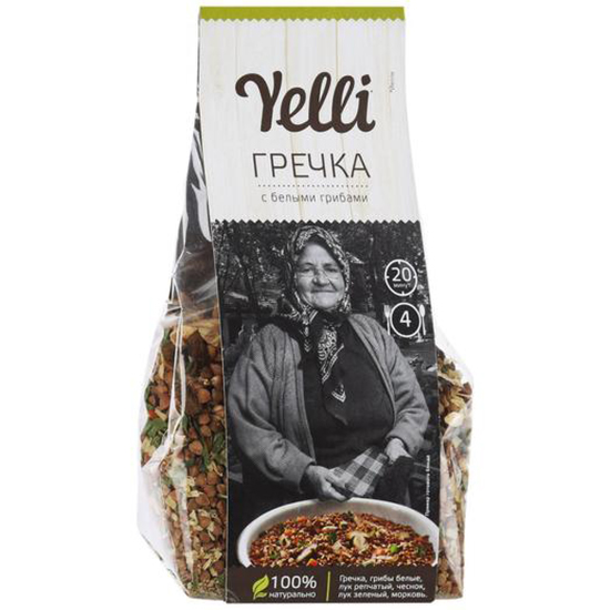 

Гречка Yelli гречка с белыми грибами