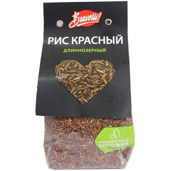 

Рис Bravolli рис красный длиннозерный