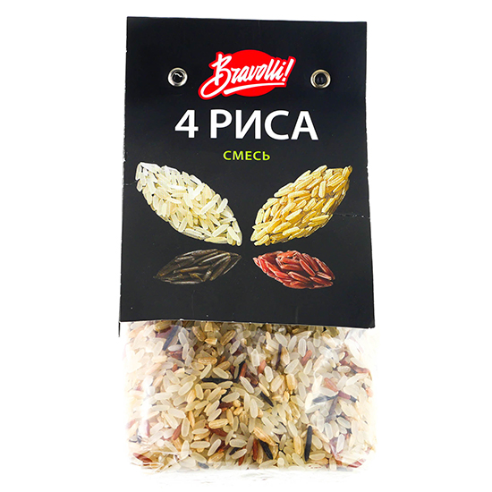 

Смесь Bravolli смесь 4 риса