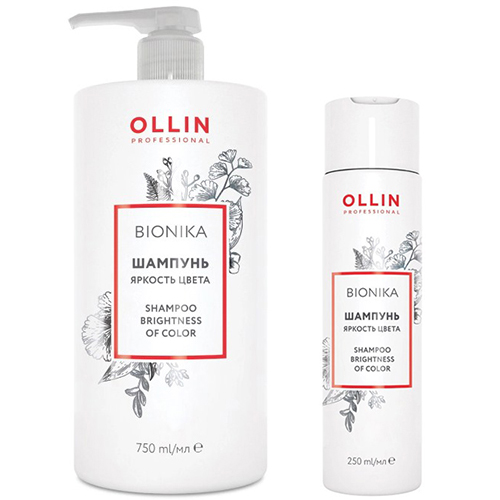 

Ollin Professional BioNika Brightness Of Color Shampoo