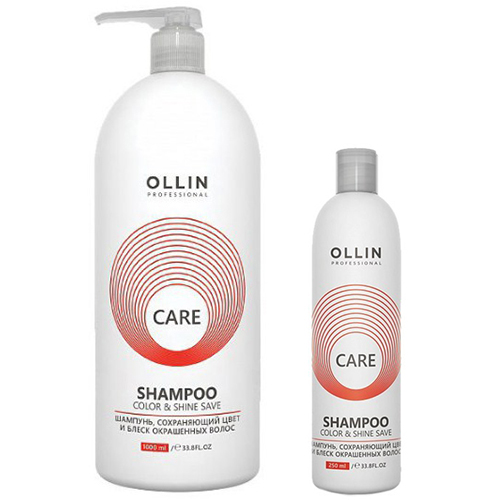 

Ollin Professional Care Color And Shine Save Shampoo