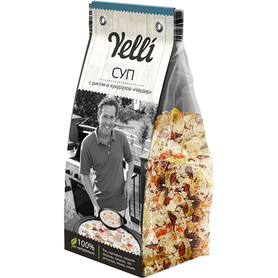 

Суп Yelli суп с рисом и кукурузой Чаудер