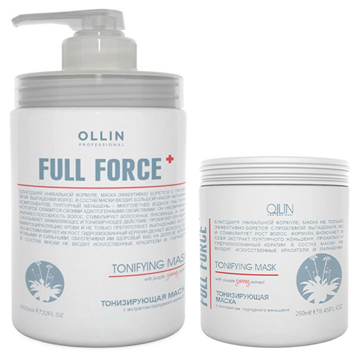 

Ollin Professional Full Force Tonifying Mask