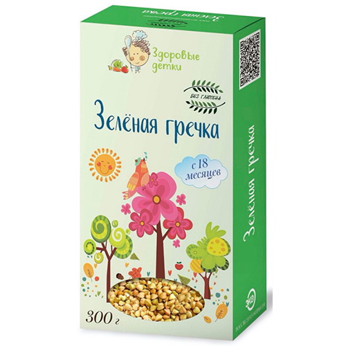 

Гречка Здоровые Детки гречка зеленая