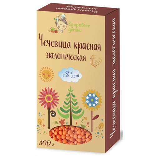 

Чечевица Здоровые Детки чечевица красная