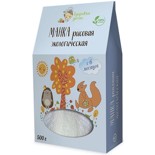 

Крупа Здоровые Детки крупа манная рисовая