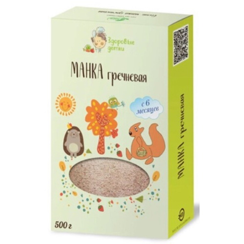 

Крупа Здоровые Детки крупа манная гречневая