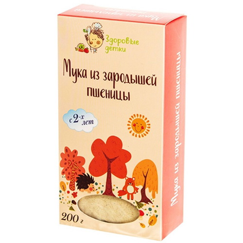 

Мука Здоровые Детки мука из зародышей пшеницы