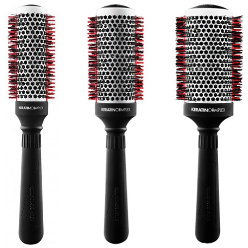 

Keratin Complex Round Brush With Thermal Comb