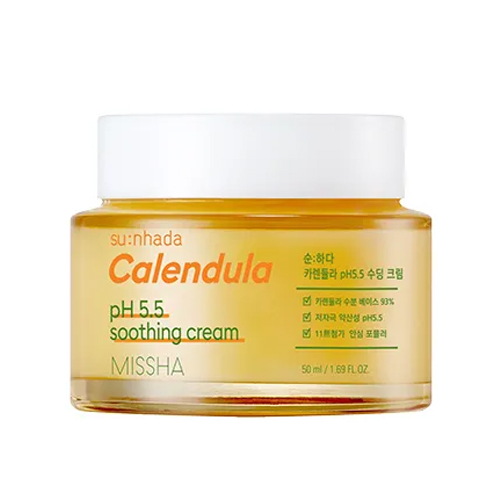 

Missha SuNhada Calendula pH Balancing and Soothing Cream