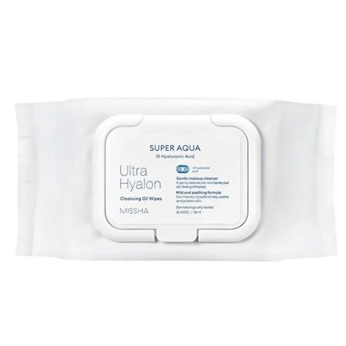 

Missha Super Agua Ultra Hyalron Cleansing Oil Wipes