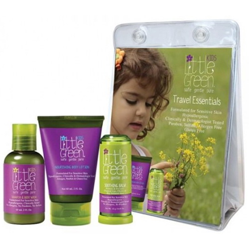 

Little Green Kids Travel Essentials Set