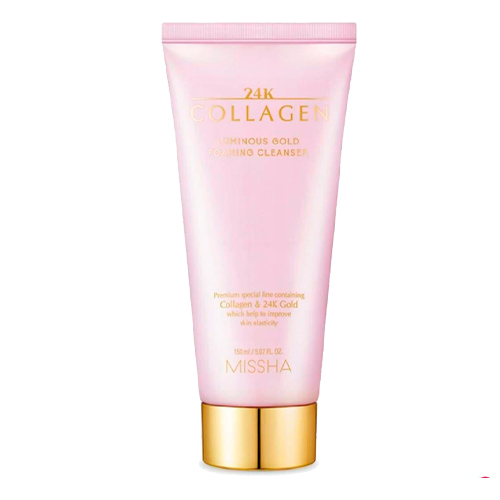 

Missha K Collagen Luminous Gold Foaming Cleanser