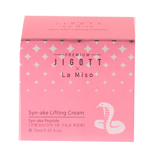 

Jigott and La Miso Premium Synake Liftyng Cream